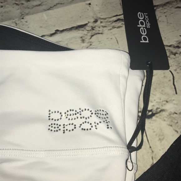 Bebe Lace Panel Leggings - Picture 6 of 6